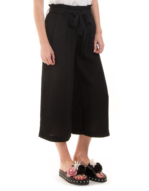 Pantalones Culotte Negros Vialinea De Vila Clothes | Buylevard