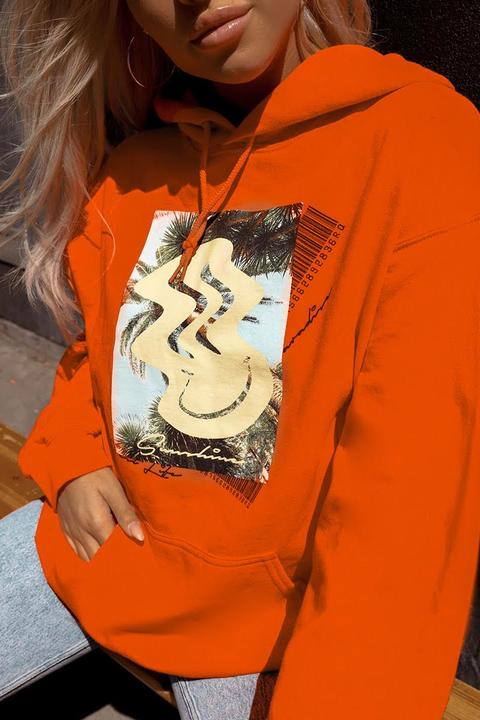 orange hoodie style