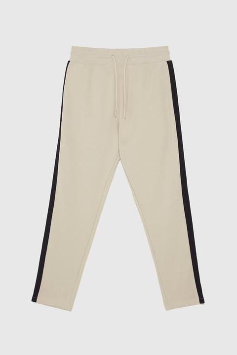 Pantaloni Jogging Striscia Laterale