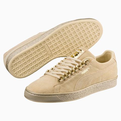 puma suede amarillo