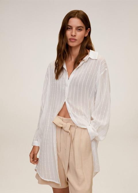 Camisa Oversize Textura