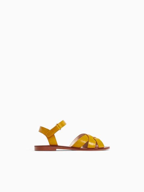 Sandalia Monocolor Piel