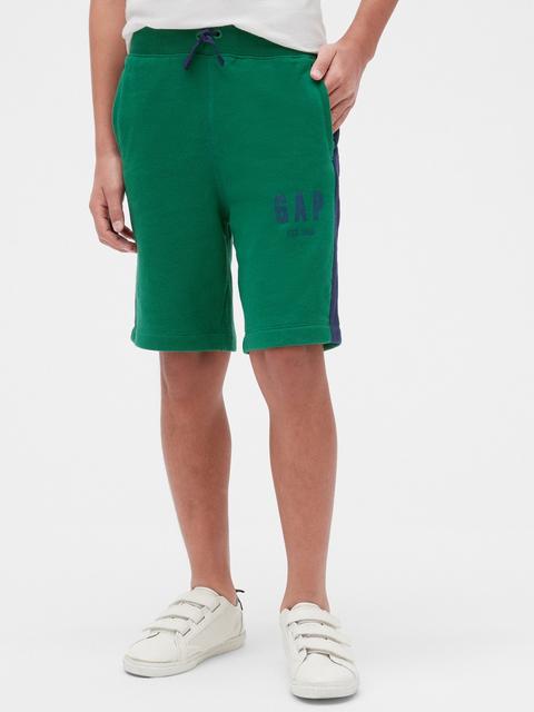 gap logo shorts