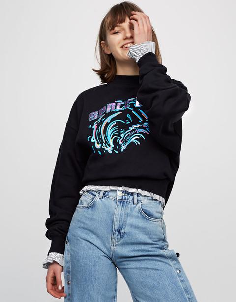 Sudadera Print Space Babe