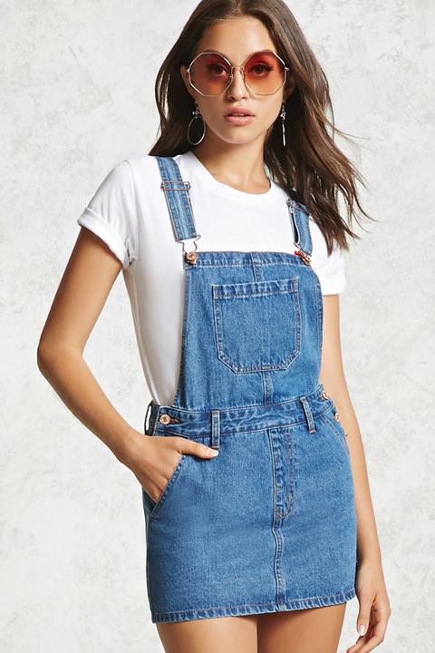 Denim Overall Dress