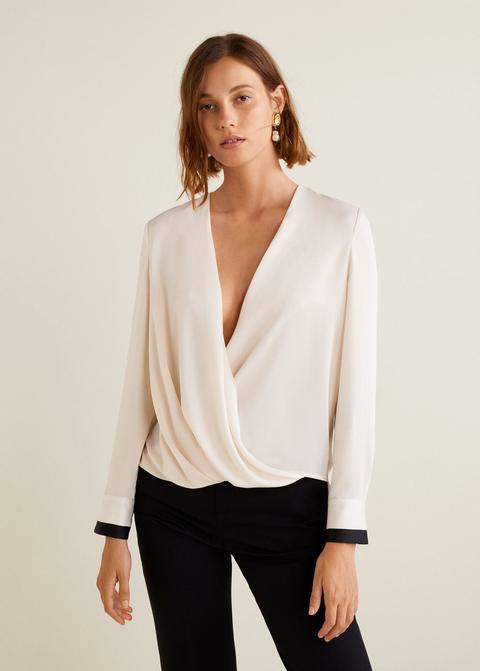 Blusa Escote Cruzado