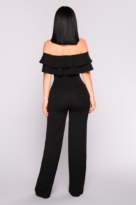 ready to ruffle jumpsuit fashion nova