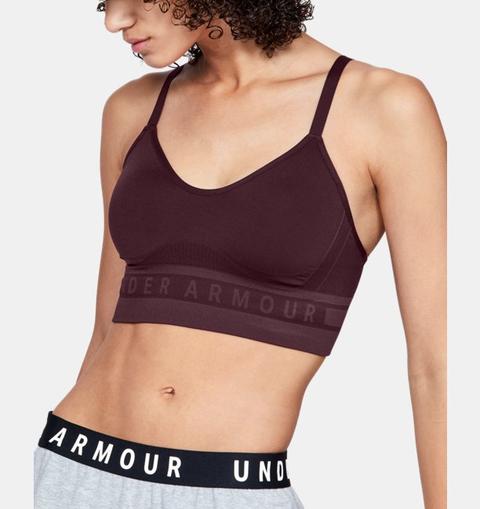 seamless longline bra