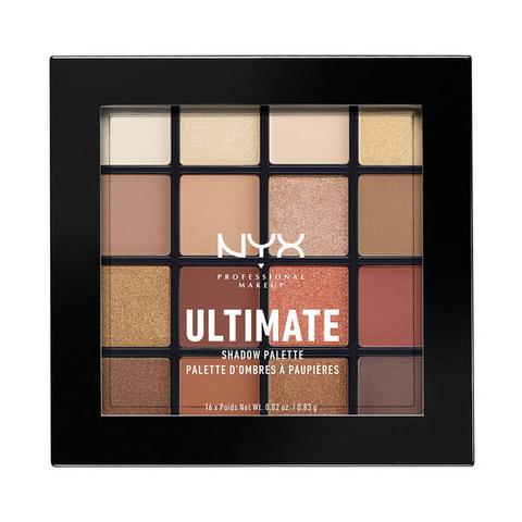 Nyx Professional Makeup Ultimate Shadow Palette In Warm Neutrals