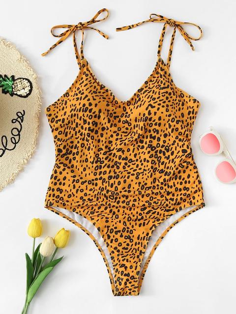 Costume Da Bagno Leopardato