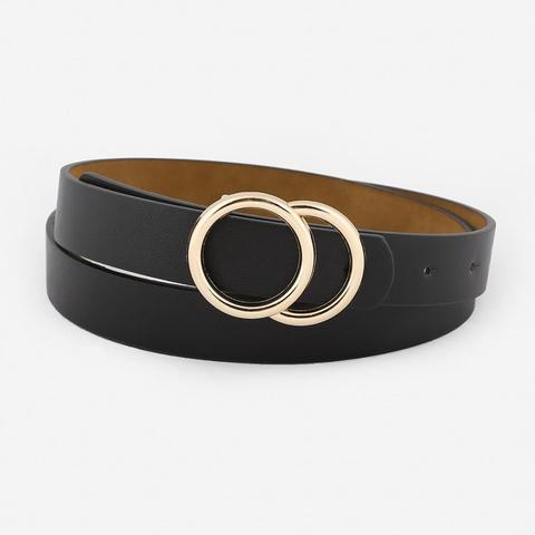 Metal Ring Buckle Belt