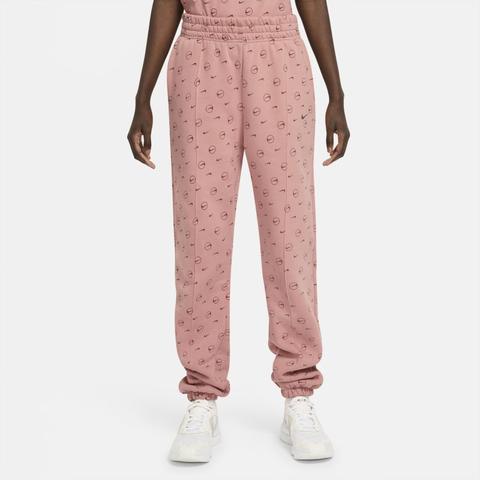 Nike Sportswear Women's Printed Trousers - Pink