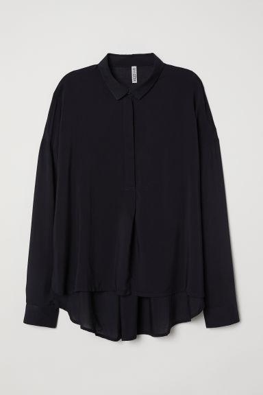 H & M - Chemise Ample - Noir