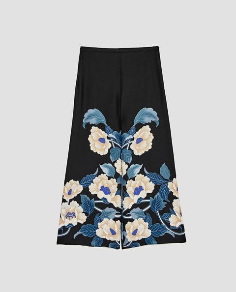 Pantalón Culotte Estampado