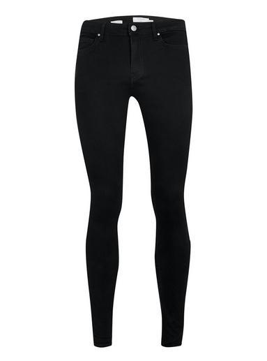 Mens Black Super Spray On Skinny Jeans, Black