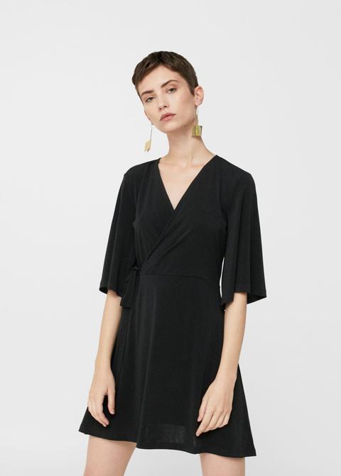 Vestido Cruzado Lazo