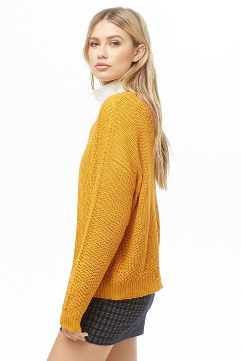 forever 21 ribbed knit sweater