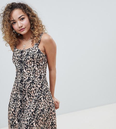miss selfridge leopard dress