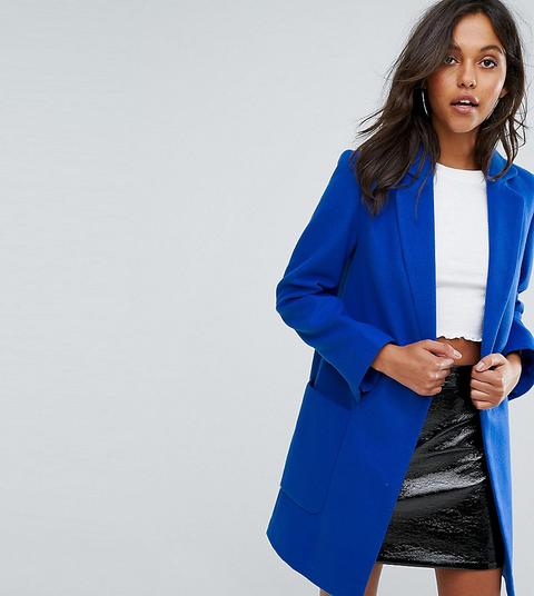 Missguided - Cappotto Lungo - Blu