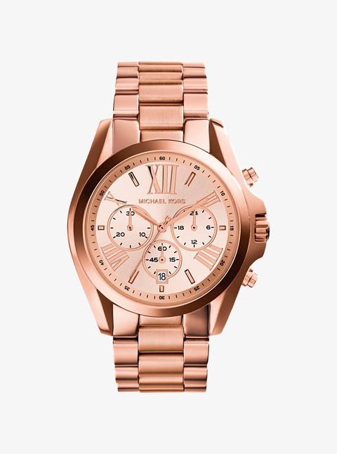 Orologio Bradshaw Oversize Tonalità Oro Rosa