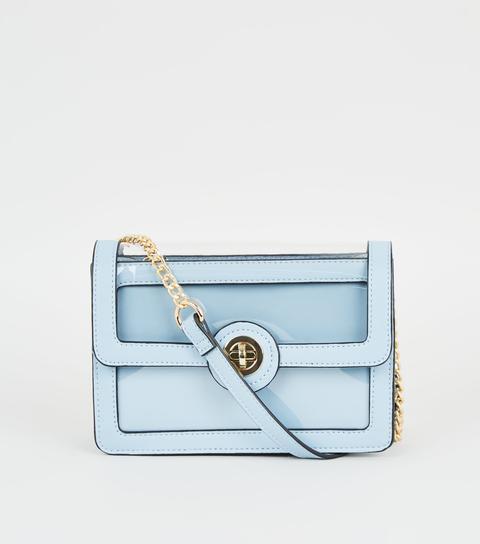 new look blue bag