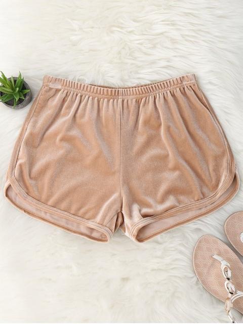 short de terciopelo