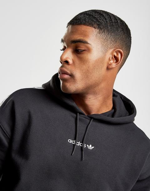 Regresa línea Pantano Adidas Originals Tape Fleece Overhead Hoodie - Black - Mens from Jd Sports  on 21 Buttons