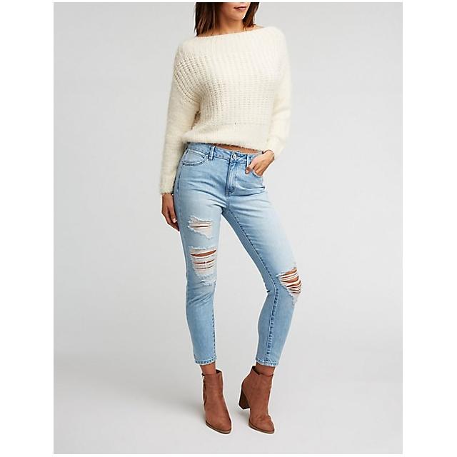 charlotte russe mom jeans