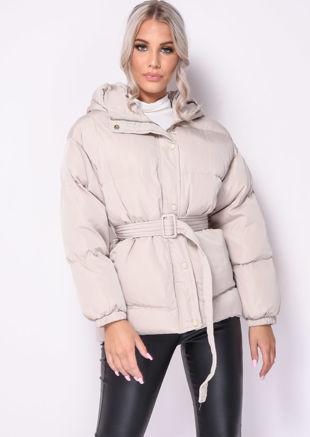 Womens Stone Big Borg Coat Stone, Stone from Topshop on 21 Buttons Womens Stone Big Borg Coat Stone, Stone from Topshop on 21 Buttons