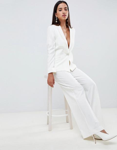Asos Design Sartoriale - Forever - Blazer - Bianco