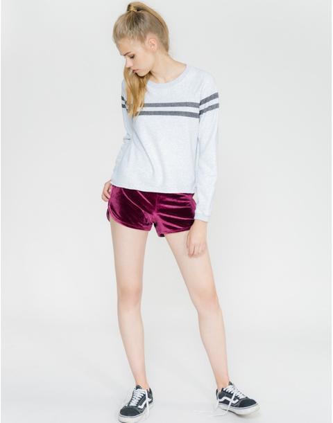 Shorts Terciopelo Al Agua