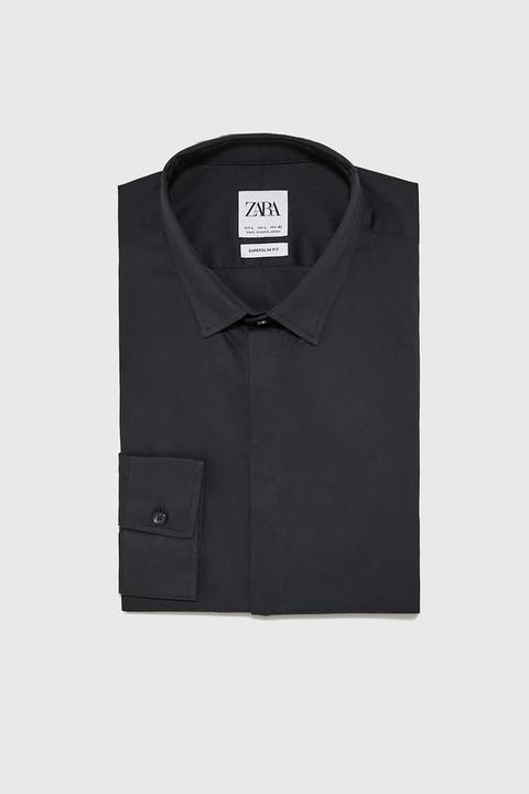 Camisa Popelín Superslim