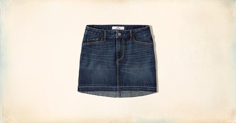 Denim Mini Skirt