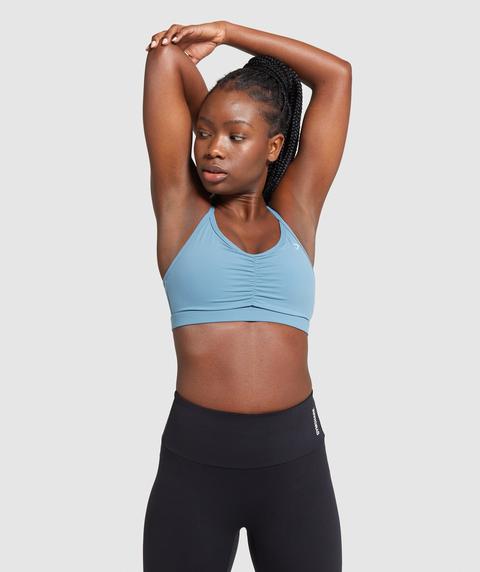 Ruched Training Sports Bra from Gymshark on 21 Buttons