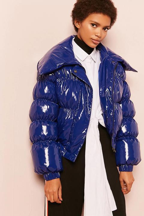 High Shine Puffer Jacket