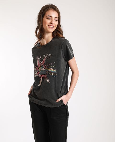 camiseta pink floyd mujer