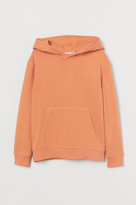 Sudadera Con Capucha - Naranja