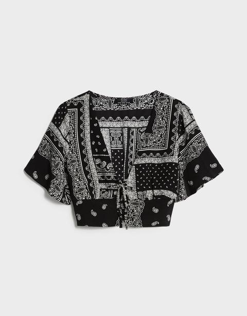 Blusa Print Paisley