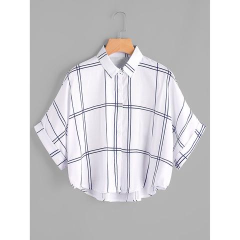 Camicia Stampata A Dado Dipinto