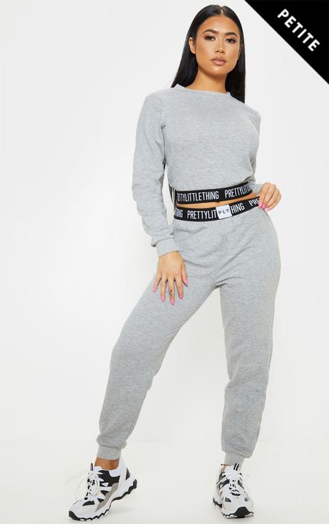 Prettylittlething Petite Grey Lounge Jogger