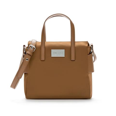 Bolso Tote Cremallera Toffee