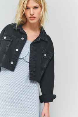 bdg black jean jacket