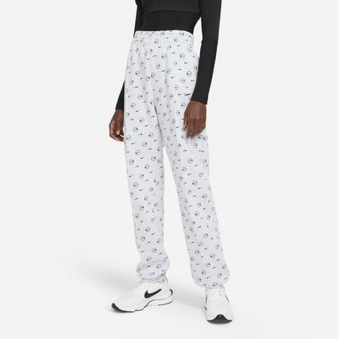 Nike Sportswear Women's Printed Trousers - Grey