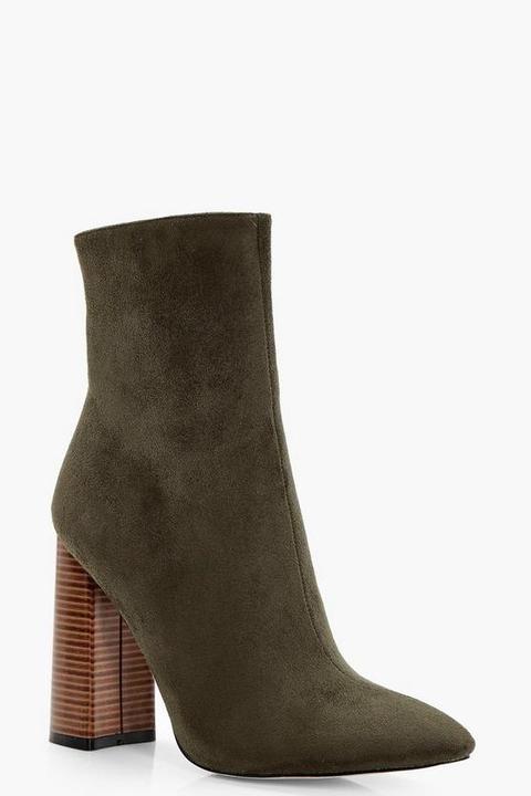 Pointed Sock Boots