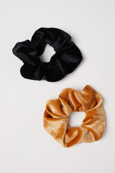 Pack 2 Scrunchies Terciopelo