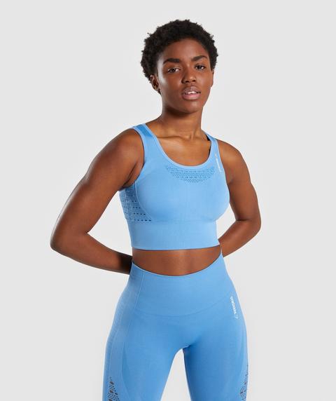 Energy+ Seamless Crop Top from Gymshark on 21 Buttons