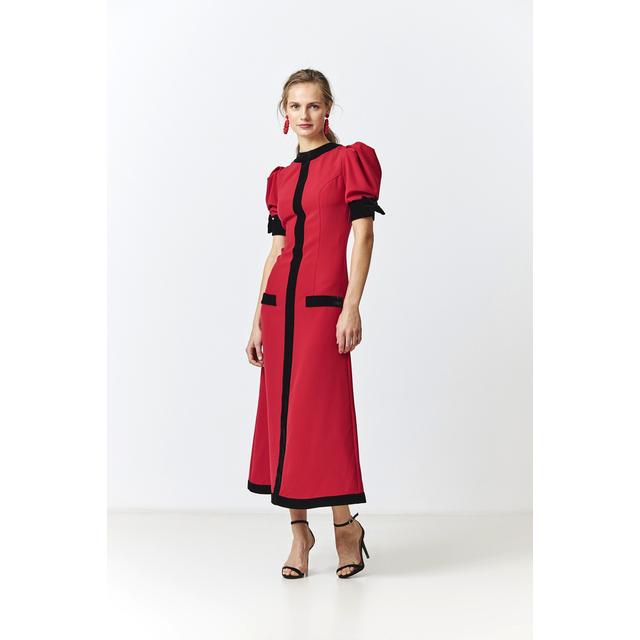 Vestido Ines Rojo from Coosy on 21 Buttons