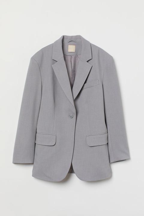 Blazer Oversize - Gris