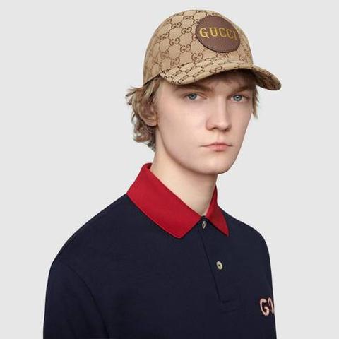 Casquette En Toile Gg