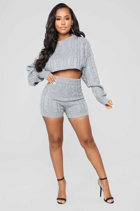 Figueroa Set - Heather Grey